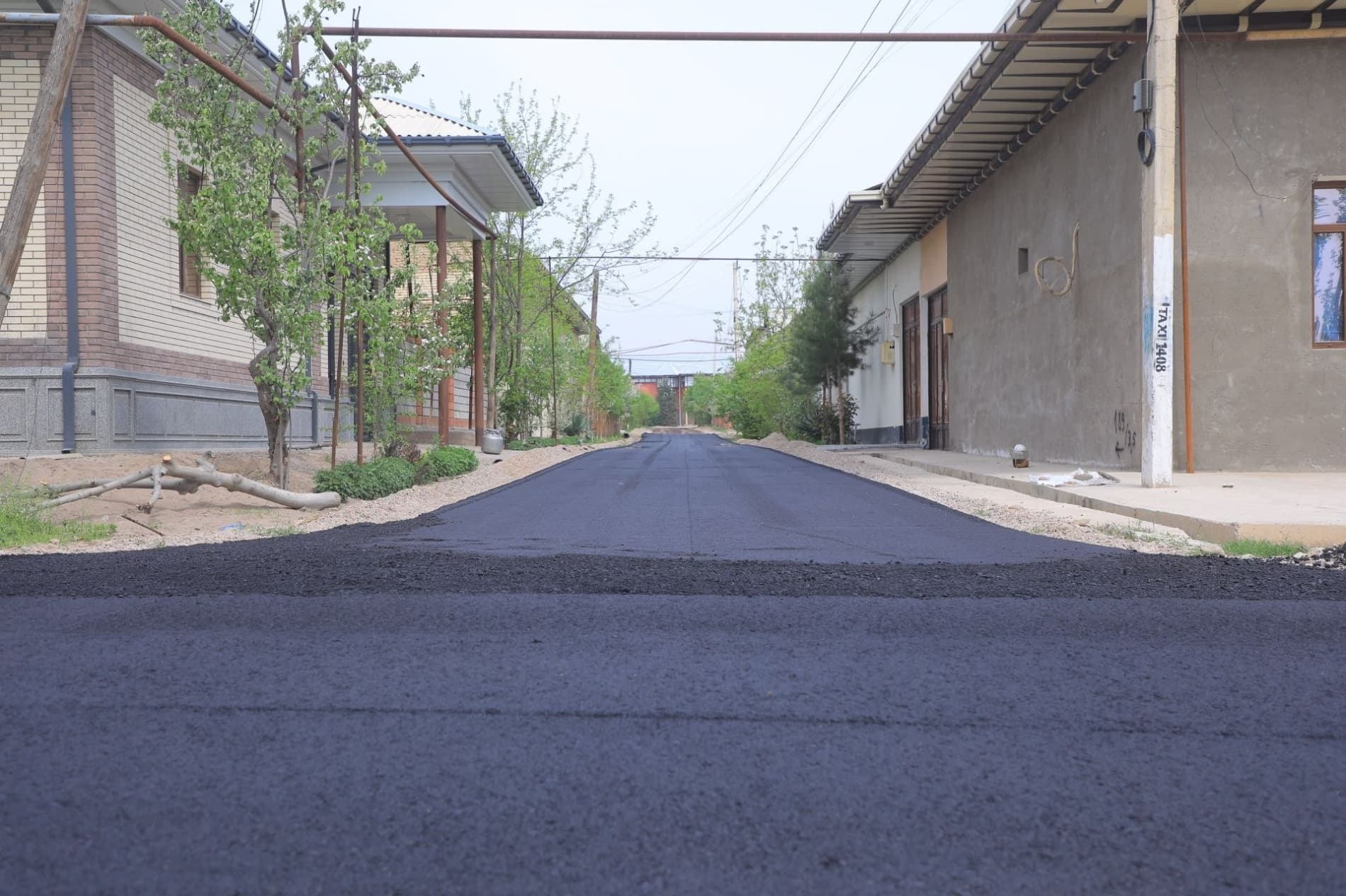 Popda yana bir mahalla zamonaviy qiyofa kasb etmoqda!