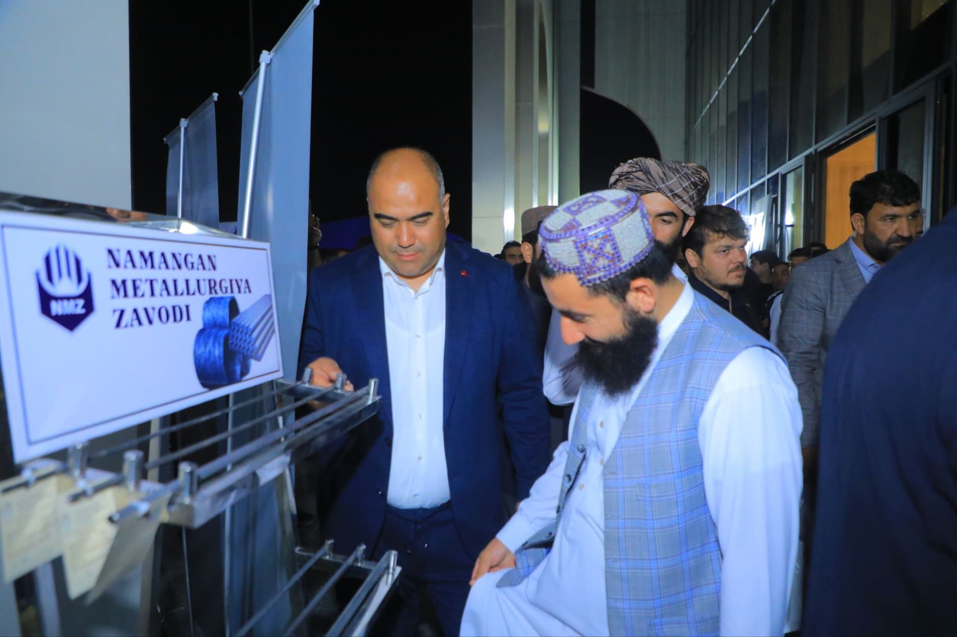 Afgʻoniston delegatsiyasi tarkibida kelgan tadbirkorlarda "Congress Hall”dagi koʻrgazma katta taassurot qoldirdi.