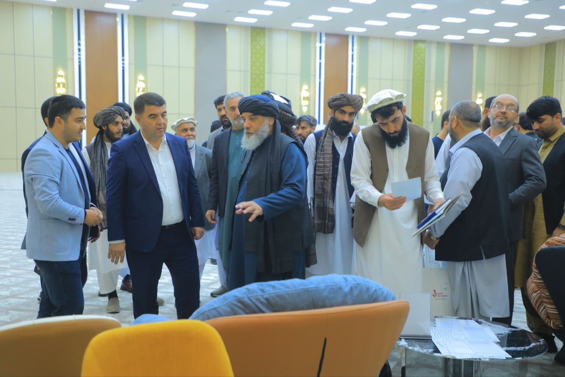 Afgʻoniston delegatsiyasi tarkibida kelgan tadbirkorlarda "Congress Hall”dagi koʻrgazma katta taassurot qoldirdi.