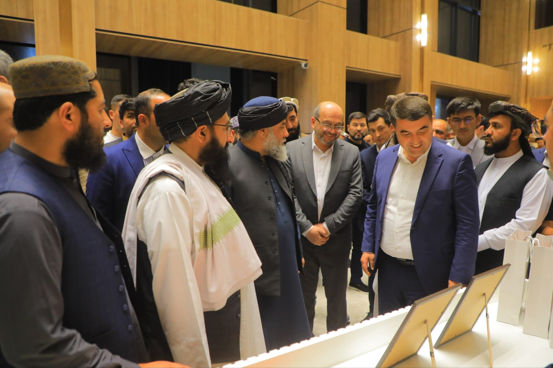 Afgʻoniston delegatsiyasi tarkibida kelgan tadbirkorlarda "Congress Hall”dagi koʻrgazma katta taassurot qoldirdi.