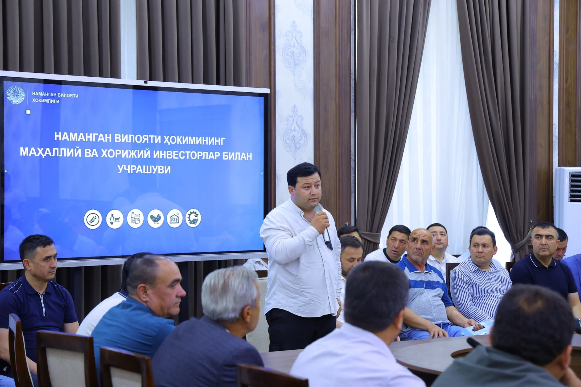 Наманган вилояти ҳокими маҳаллий ва хорижий инвесторлар билан навбатдаги учрашувини ўтказди