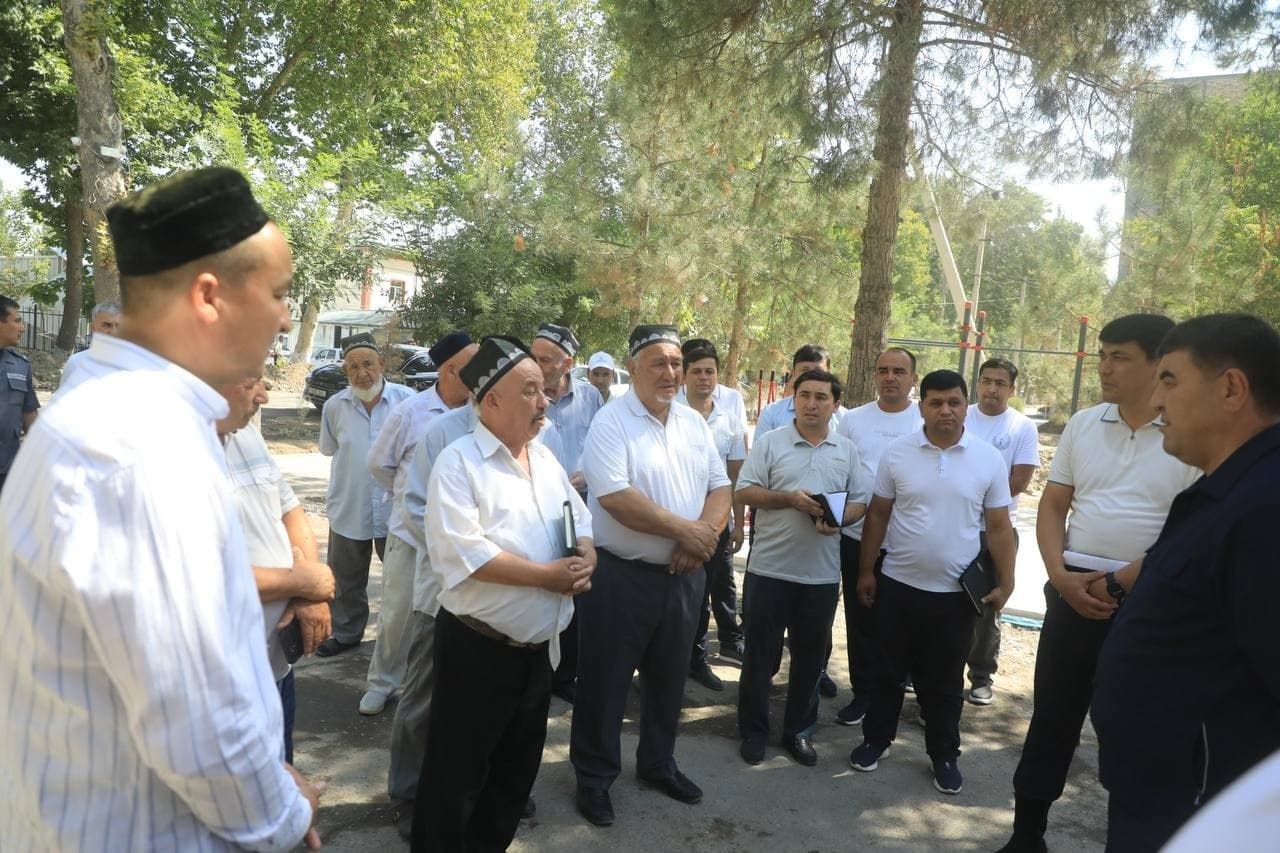 “Yangi O‘zbekiston qiyofasidagi mahalla” dasturi doirasidagi ishlar ko‘zdan kechirildi