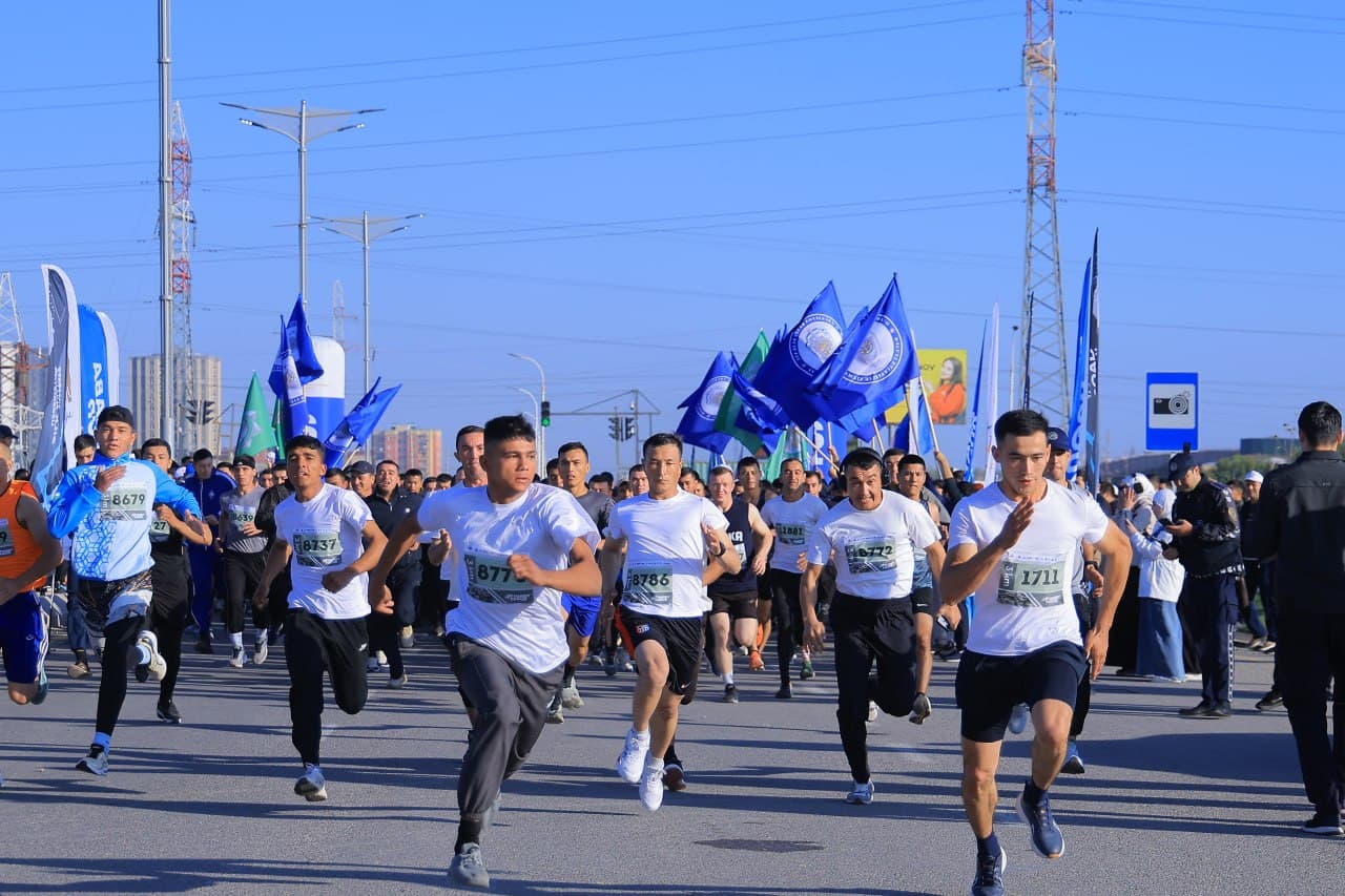 Namanganda yugurish marafoni tashkil etildi