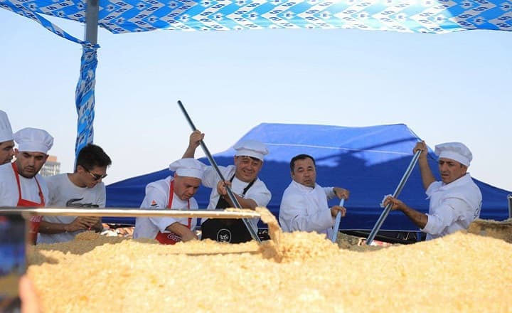 “Samarqand oshi” xalqaro gastronomik festivali bo‘lib o‘tdi