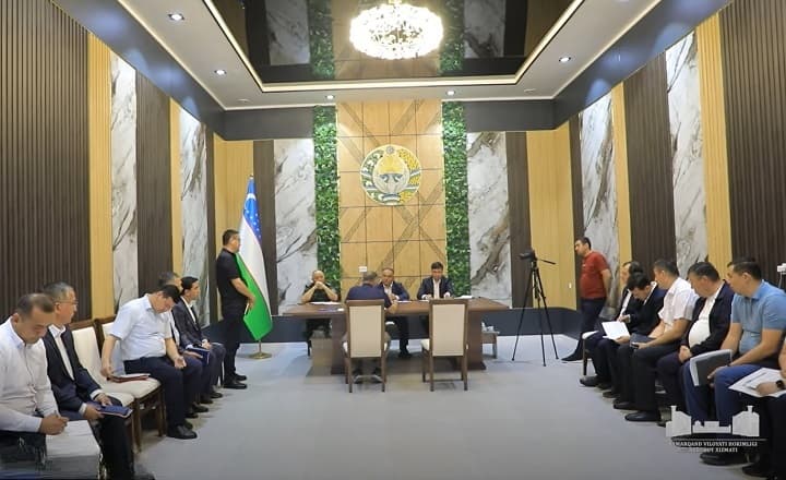 Состоялся очередной прием предпринимателей хокимом области
