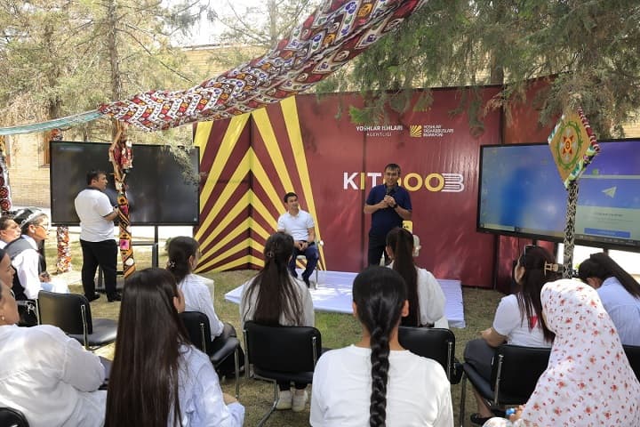 The “Initiatives Marathon” has been organized in the “Youth Creative Town” under the slogan “Young people build a new Uzbekistan!” in Samarkand