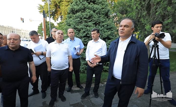 Тротуары на ул. М.Улугбека будут отремонтированы