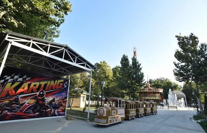 New park named “Vatanparvar” has opened in Samarkand