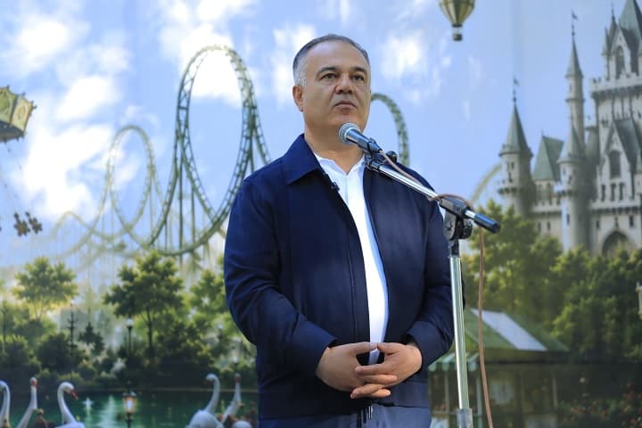 New park named “Vatanparvar” has opened in Samarkand