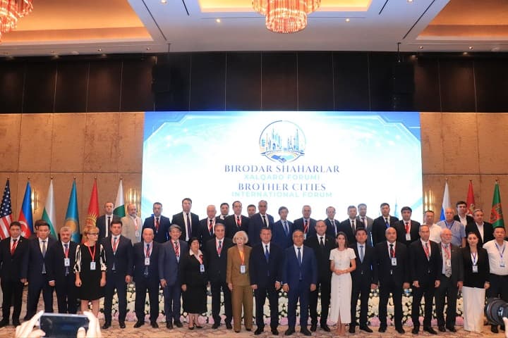Samarqandda “Birodar shaharlar” birinchi xalqaro forumi bo‘lib o‘tmoqda