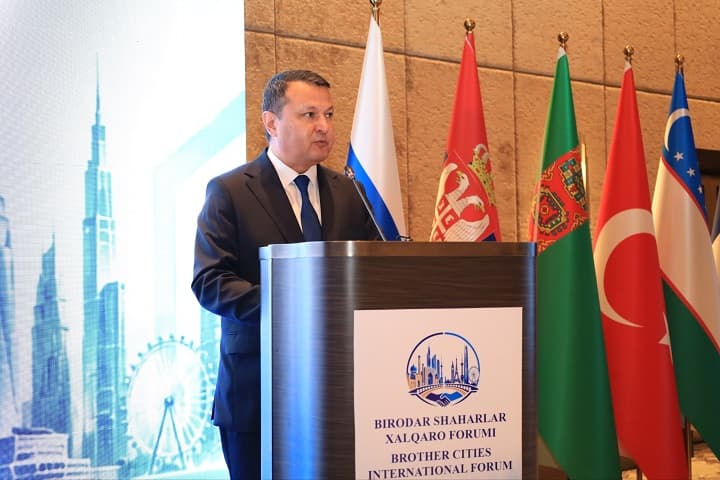 Samarqandda “Birodar shaharlar” birinchi xalqaro forumi bo‘lib o‘tmoqda