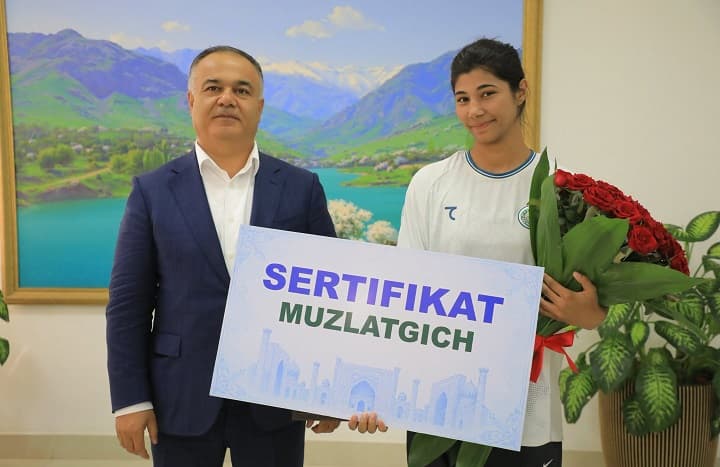 Osiyo chempionlari taqdirlandi