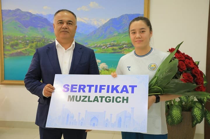 Osiyo chempionlari taqdirlandi