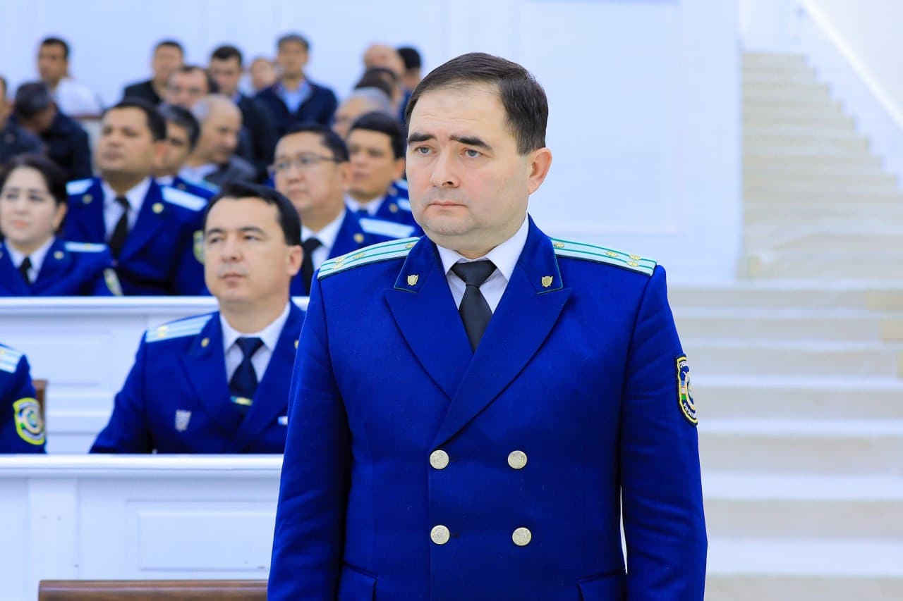 Сурхондарё вилоятига янги прокурор тайинланди