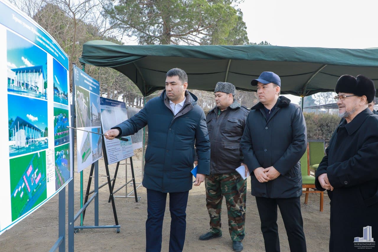 Терниз туманида янгидан қурилган шифохона фойдаланишга топширилди.