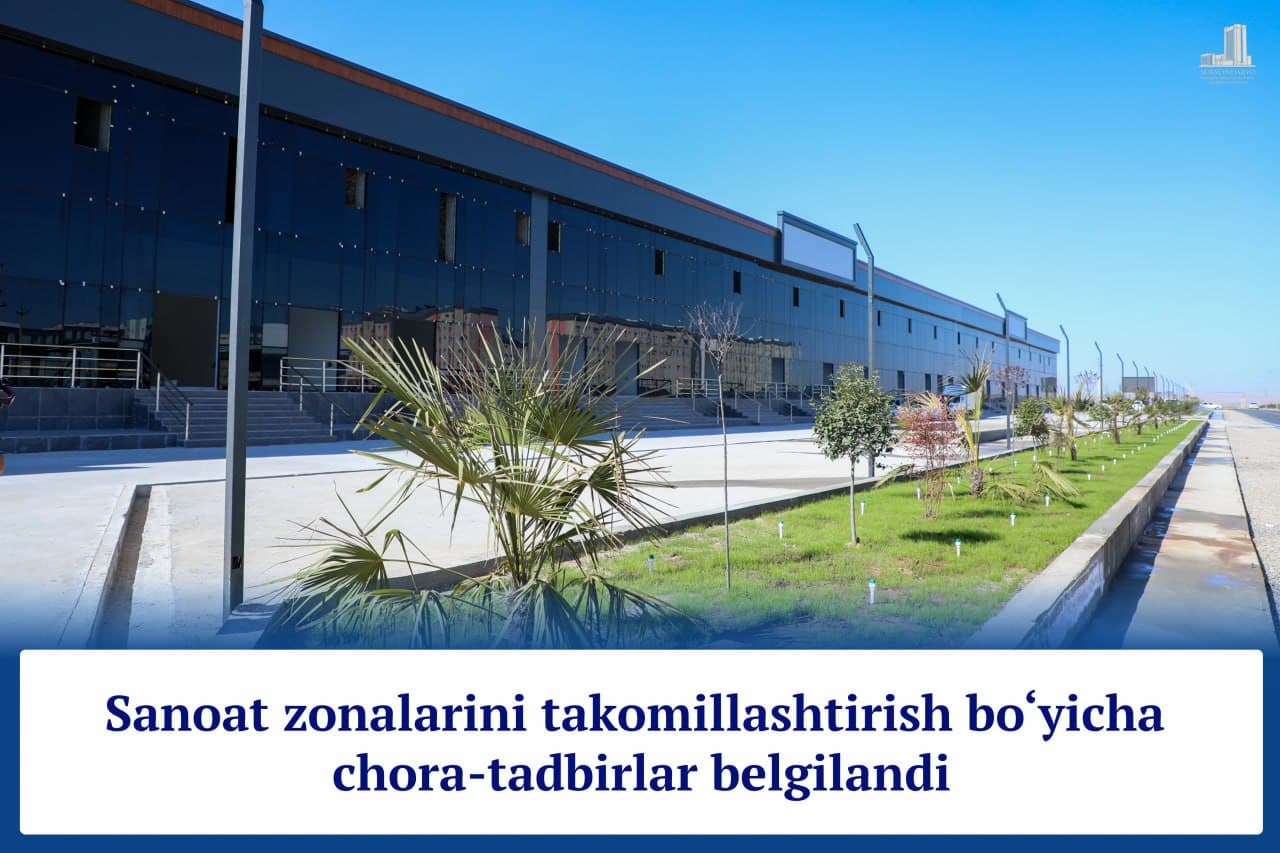 Sanoat zonalarini rivojlantirish, tadbirkorlikni qo‘llab-quvvatlash va ishlab chiqarish hajmlarini oshirish...