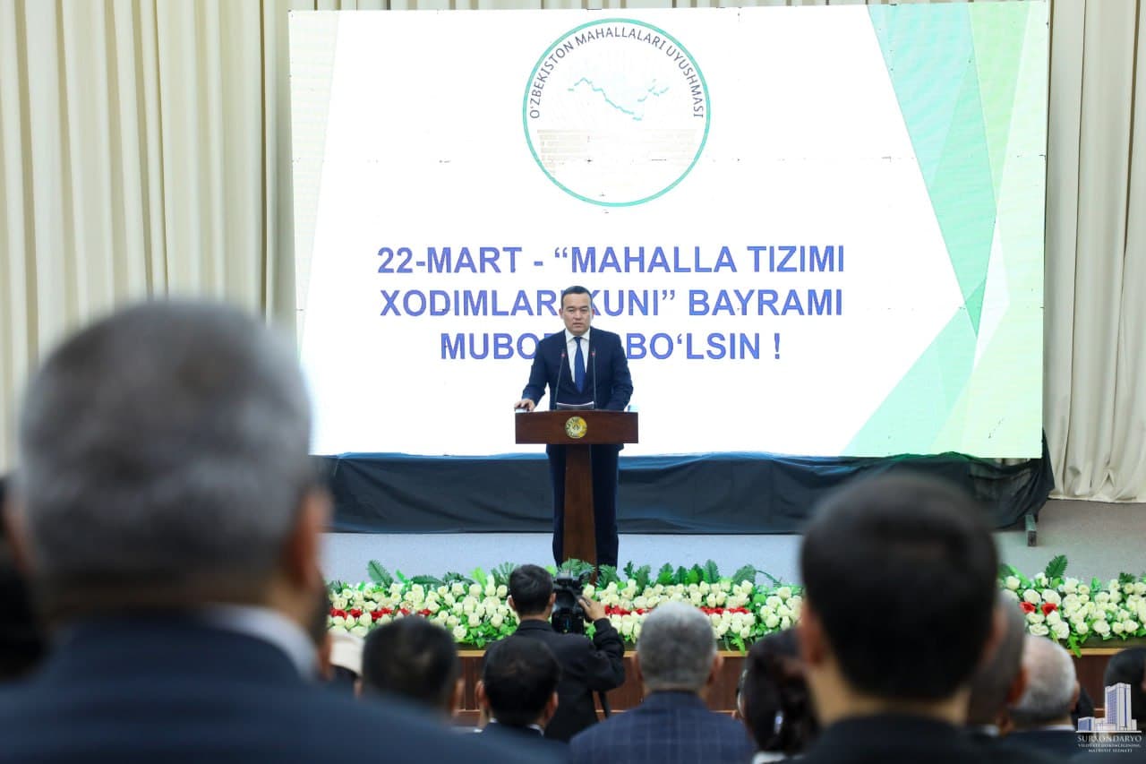 22-mart — “Mahalla tizimi xodimlari kuni”