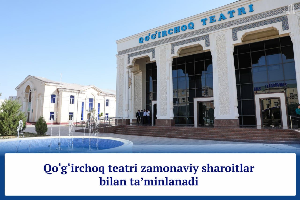 Prezidentimizning farmon va qarorlari hamda topshiriqlari asosida mamlakatimizda teatr san’atini rivojlantirish, teatrlar faoliyatini takomillashtirish va ularning moddiy-texnika bazasini mustahkamlash bo‘yicha chora-tadbirlar amalga oshirilmoqda.