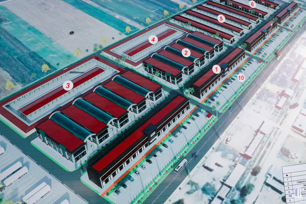 Қизириқда автомагистрал йўли бўйида йирик сервис ва саноат маркази ишга туширилди