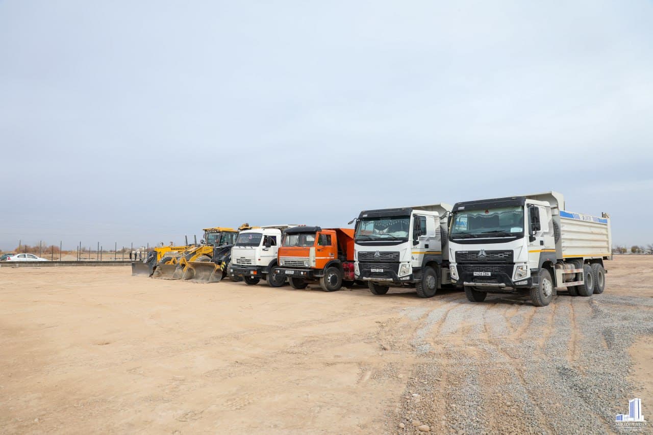 Қизириқда автомагистрал йўли бўйида йирик сервис ва саноат маркази ишга туширилди