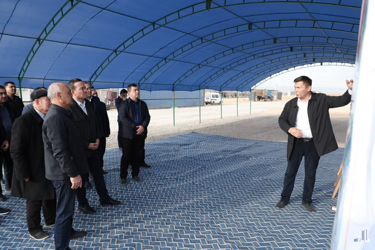 Қизириқда автомагистрал йўли бўйида йирик сервис ва саноат маркази ишга туширилди