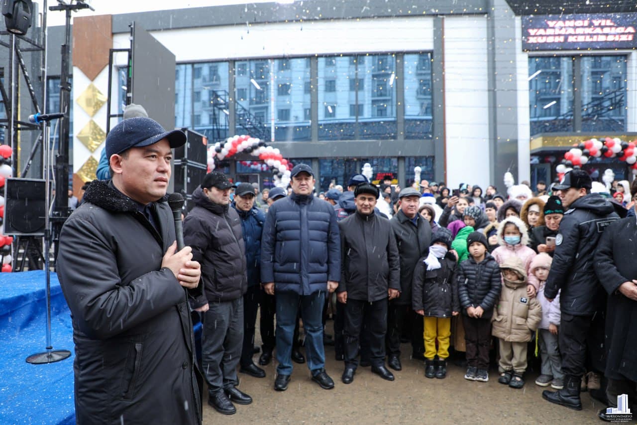 Yangi yilga tuhfa: "Yashil dunyo" markaziy dehqon bozorida yangi savdo majmuasi ishga tushirildi