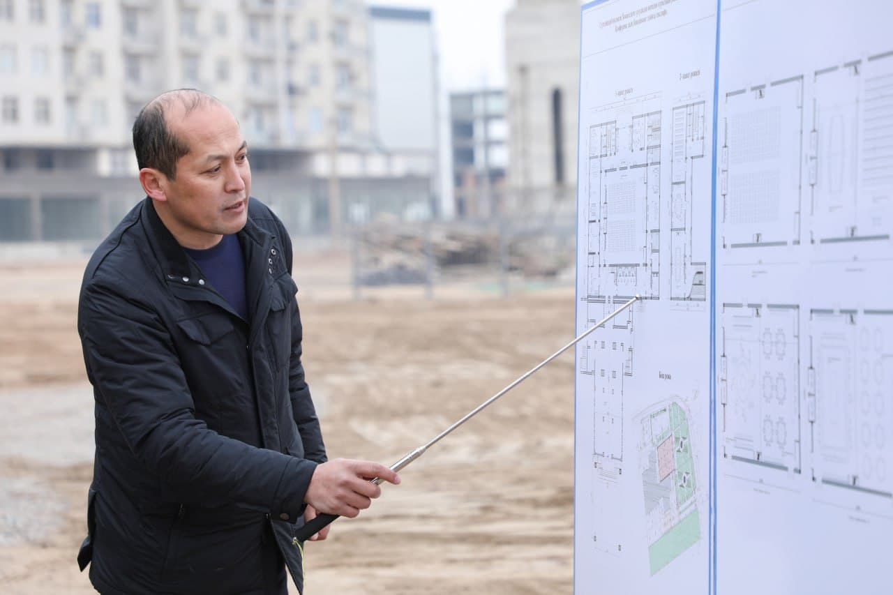 Investitsiya dasturi doirasida ixtisoslashtirilgan maktab qurilishi ijrosi o‘rganildi
