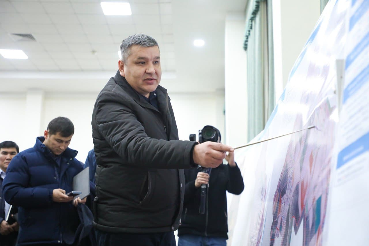 Термиз туманида "Тараққиёт ва етакчилик маскани" дастури ижроси ўрганилди