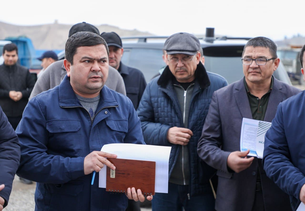 Қумқўрғонда белгиланган вазифалар ижроси ўрганилди