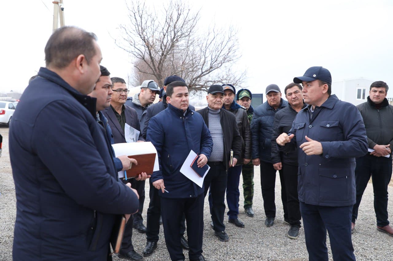 Қумқўрғонда белгиланган вазифалар ижроси ўрганилди