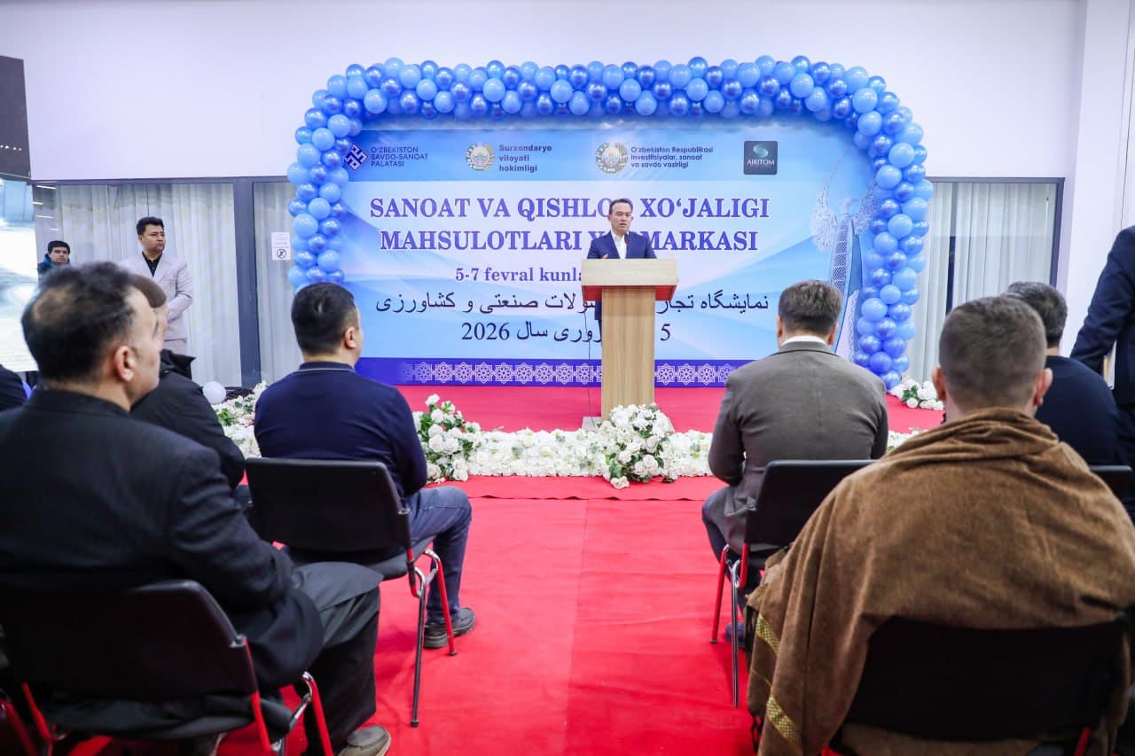 "Airitom free zone"da sanoat va qishloq xo‘jaligi mahsulotlari yarmarkasiga start berildi
