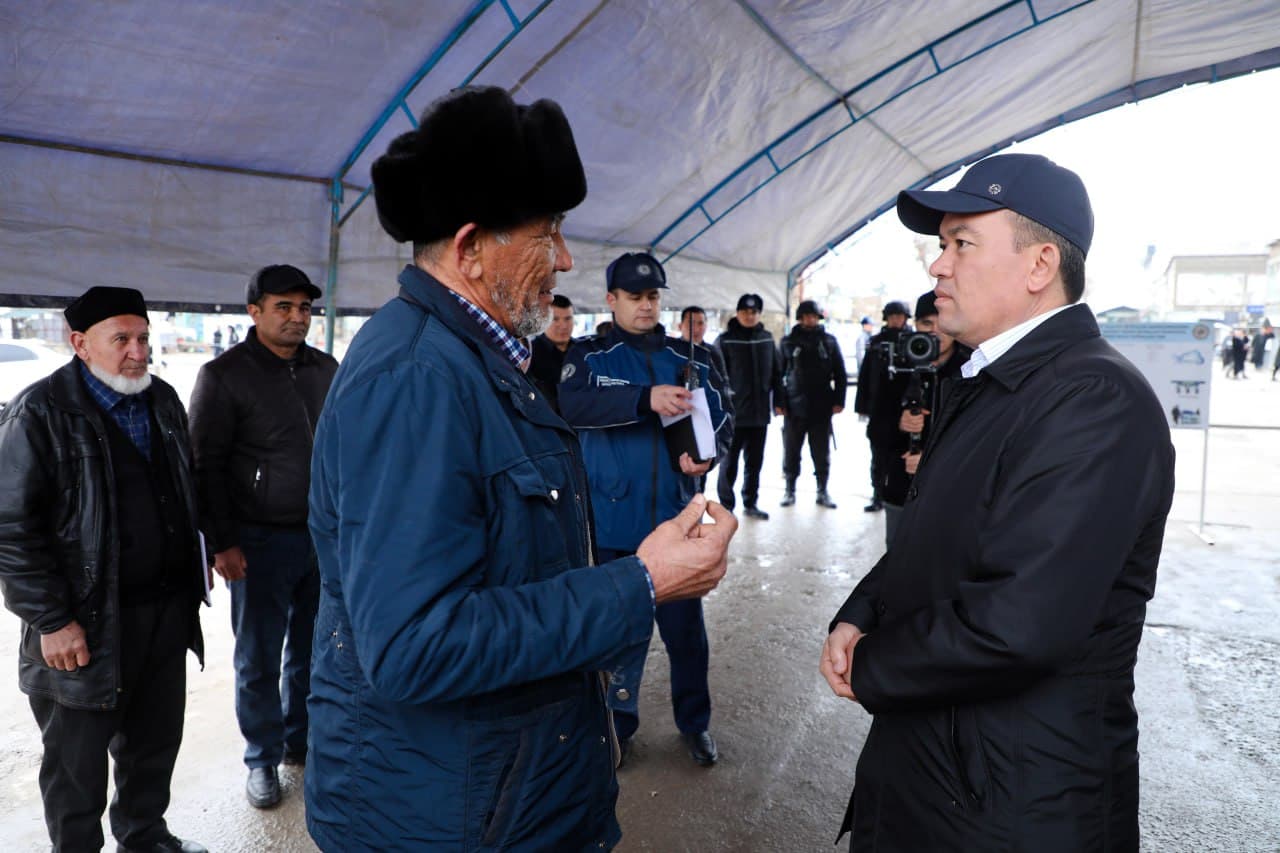 Учта туманда жиноятчиликка қарши курашиш, яширин иқтисодиётга барҳам бериш ва бозорлар фаолияти ўрганилди