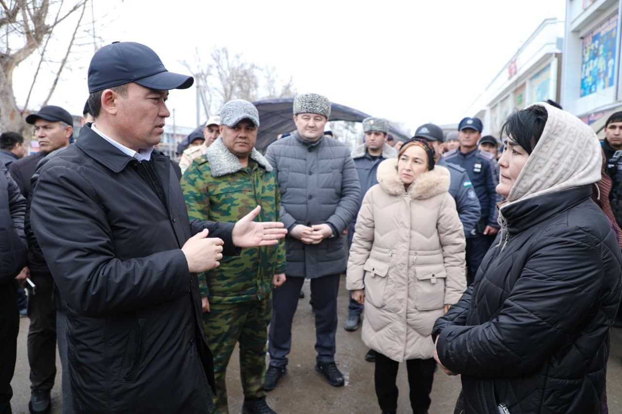 Учта туманда жиноятчиликка қарши курашиш, яширин иқтисодиётга барҳам бериш ва бозорлар фаолияти ўрганилди