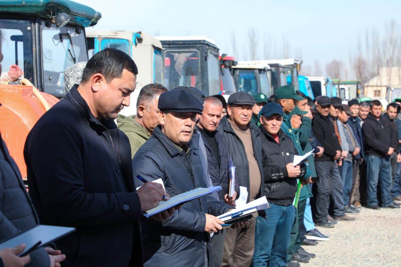 Oltita tumanda qishloq xo‘jaligi sohasidagi ishlar o‘rganildi