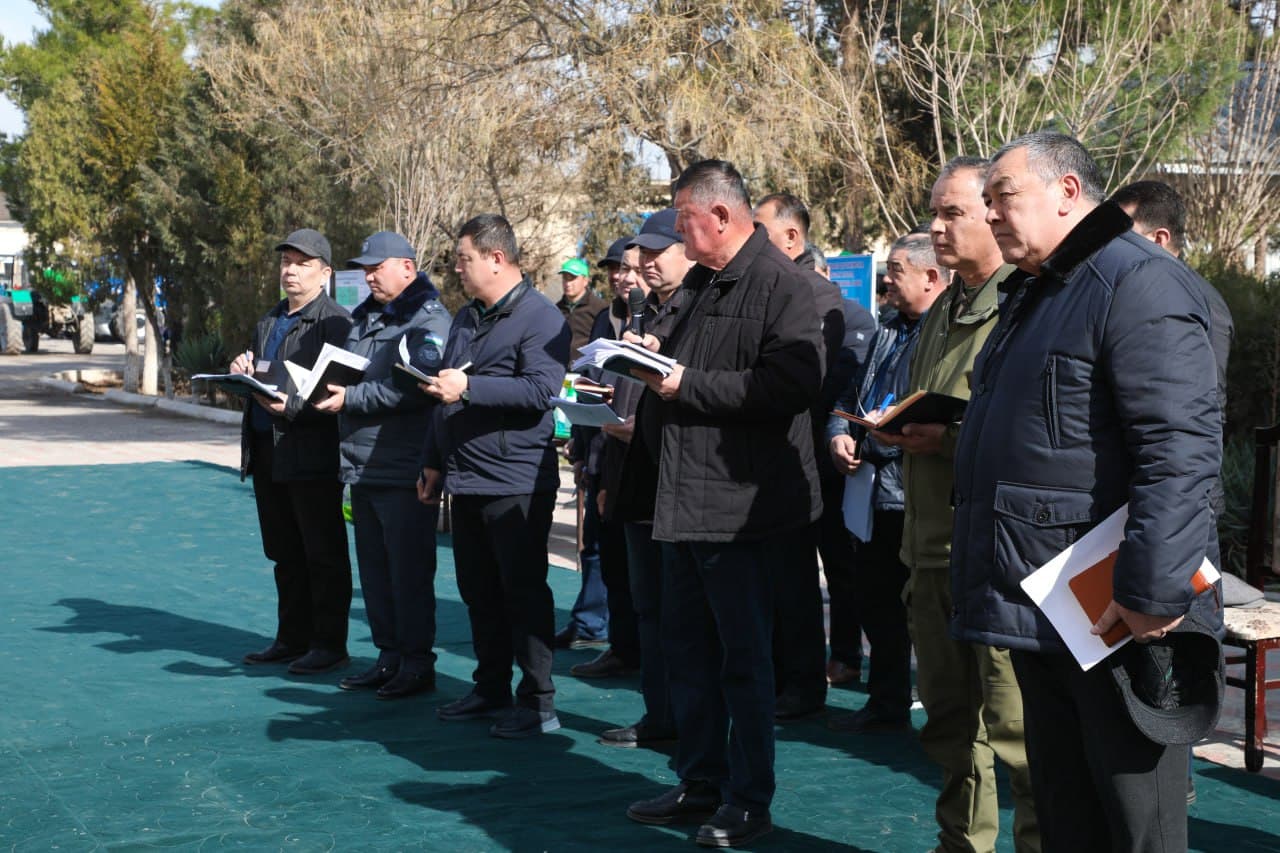 Oltita tumanda qishloq xo‘jaligi sohasidagi ishlar o‘rganildi