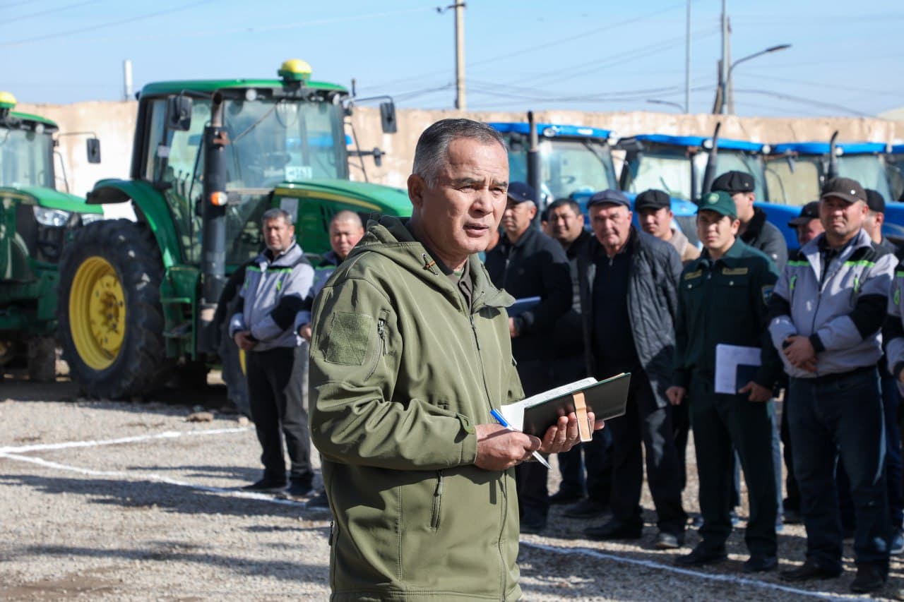Oltita tumanda qishloq xo‘jaligi sohasidagi ishlar o‘rganildi