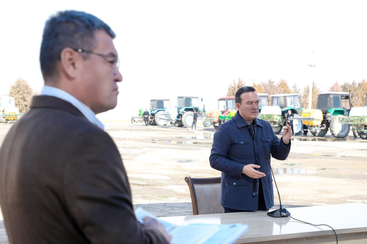 Oltita tumanda qishloq xo‘jaligi sohasidagi ishlar o‘rganildi