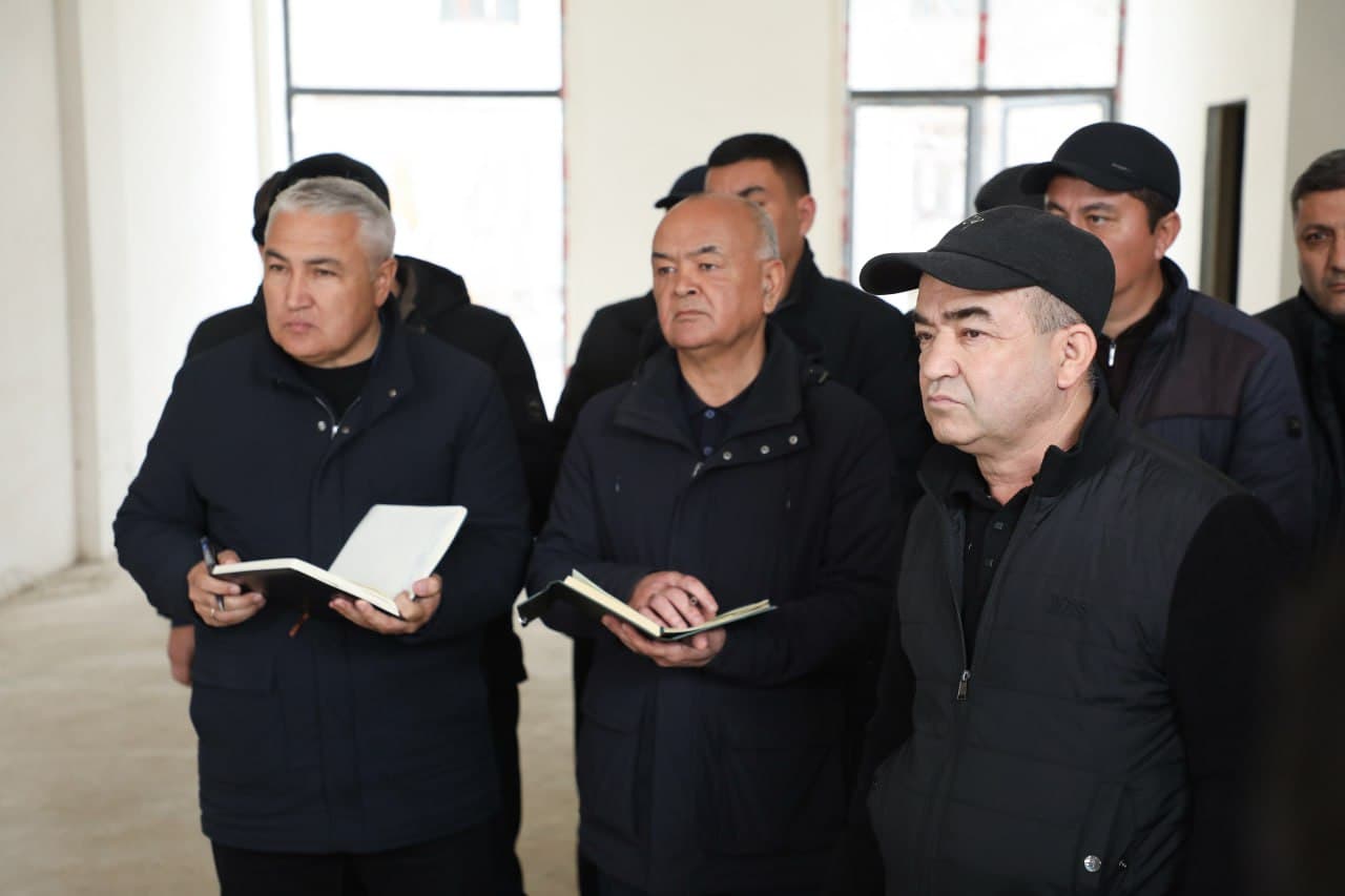 Termiz shahrida turar joy majmualari qurilishi o‘rganildi