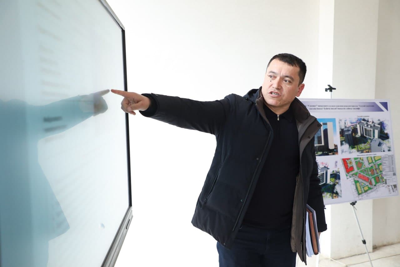 Termiz shahrida turar joy majmualari qurilishi o‘rganildi
