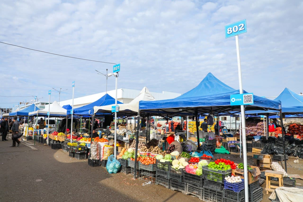 Ulug‘bek Qosimov: "Markaziy dehqon bozorlarida arzon va sifatli mahsulotlar bo‘lishi bilan birga, sotuvchi va xaridorlar uchun zarur qulayliklar ham yaratilgan bo‘lishi shart!"