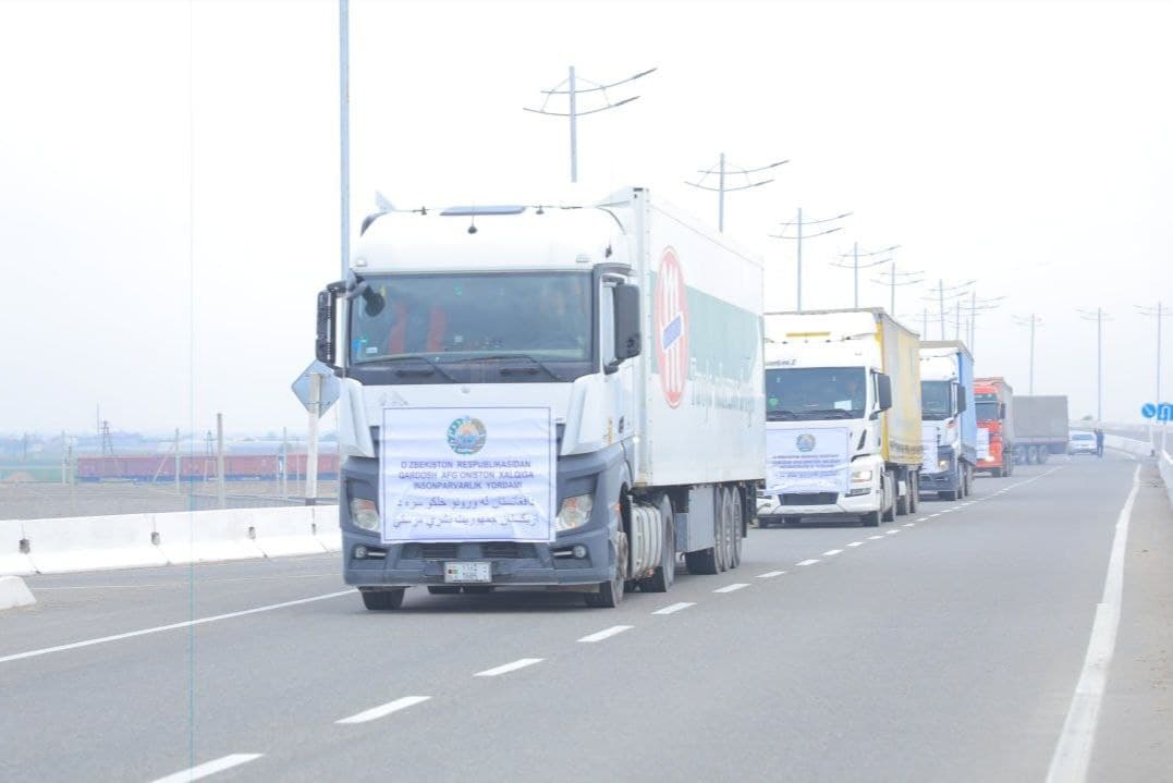 O‘zbekiston xalqining Afg‘onistonga insonparvarlik yordami yetkazildi