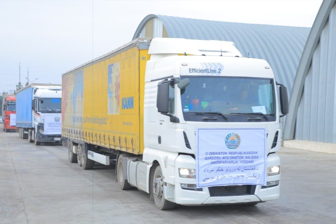 O‘zbekiston xalqining Afg‘onistonga insonparvarlik yordami yetkazildi