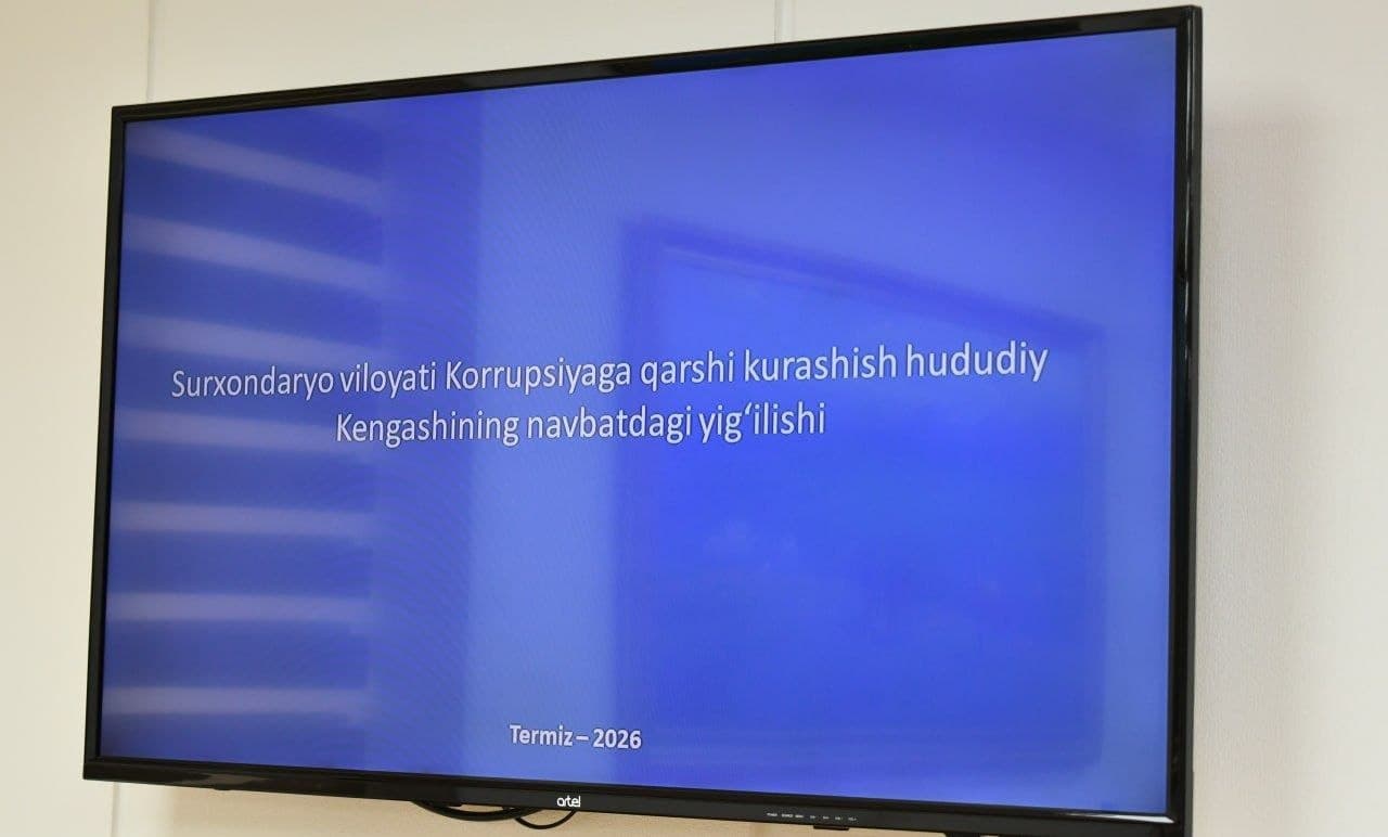 Korrupsiyaga qarshi kurashish — ustuvor vazifa