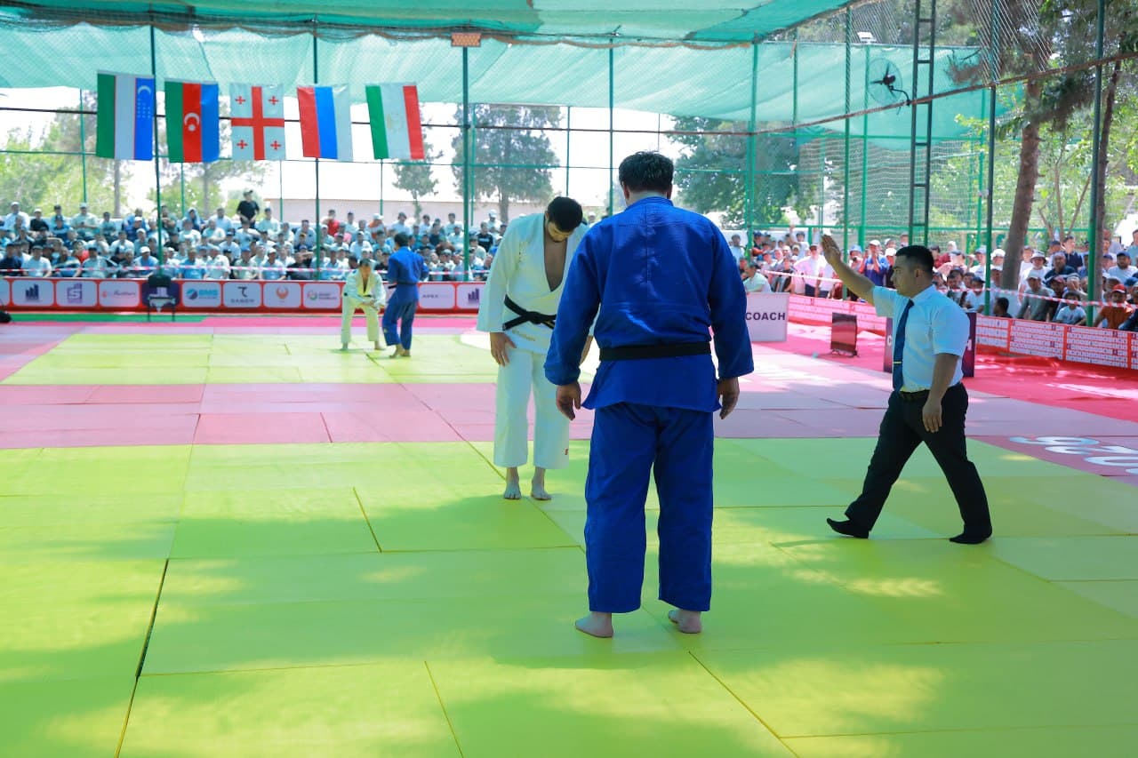 🥋 Полвонлар юрти Сурхондарёда нуфузли дзюдо мусобақаси давом этмоқда