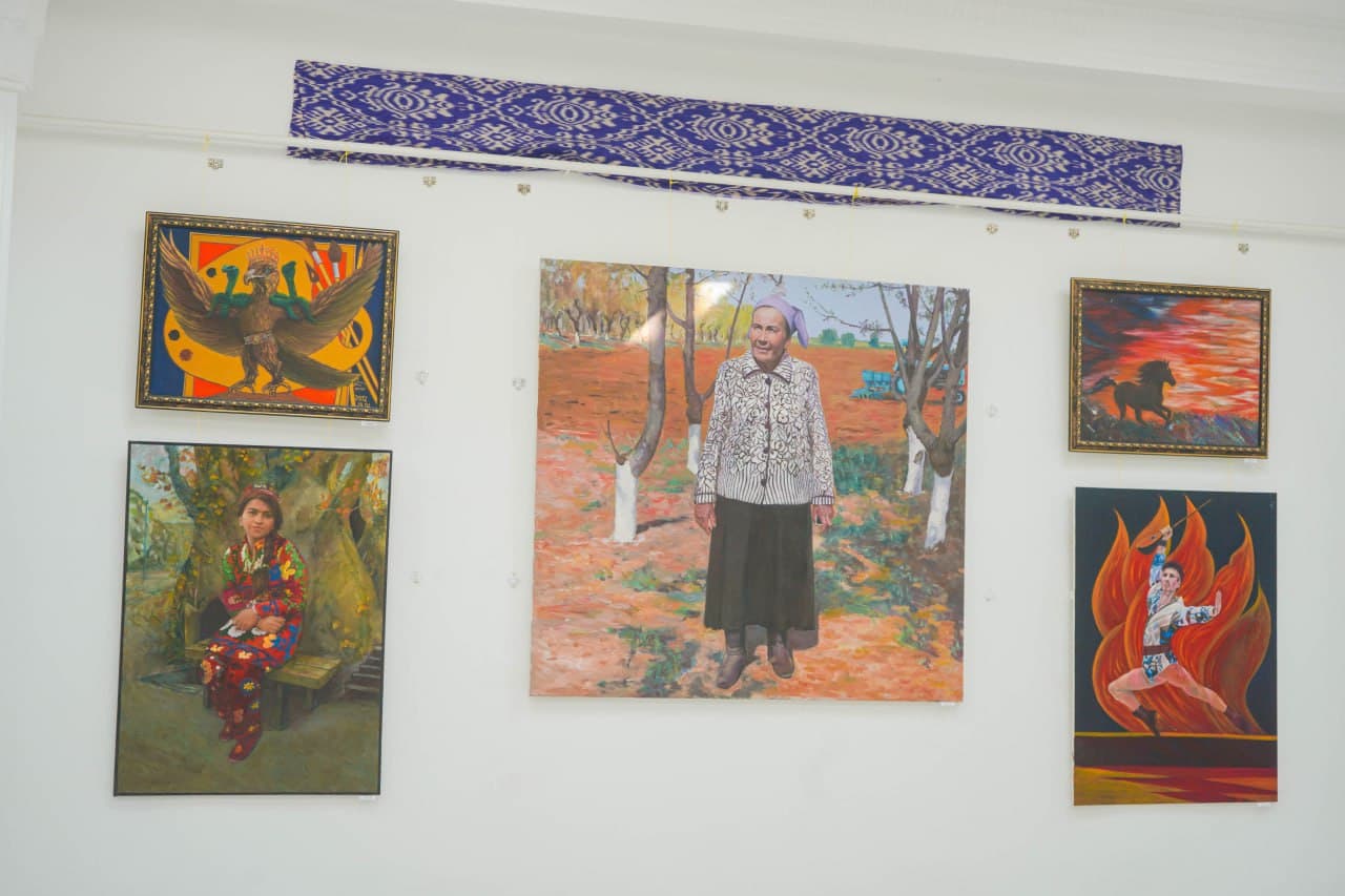 “O‘zbekiston qadriyatlar maskani” mavzusida rasmlar ko‘rgazmasi bo‘lib o‘tdi