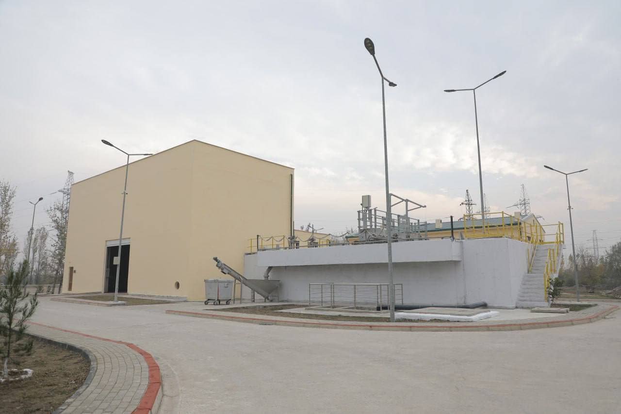 Shirinda yangi oqova suv tozalash inshooti qurildi