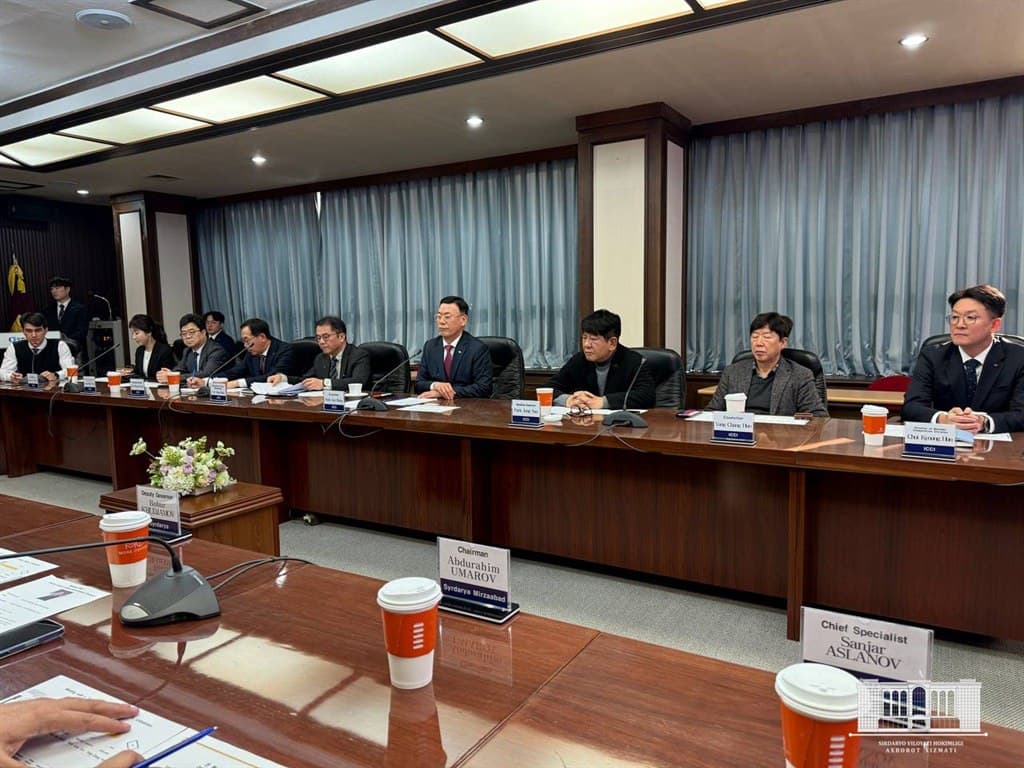 Делегация Сырдарьинской области в Республике Корея