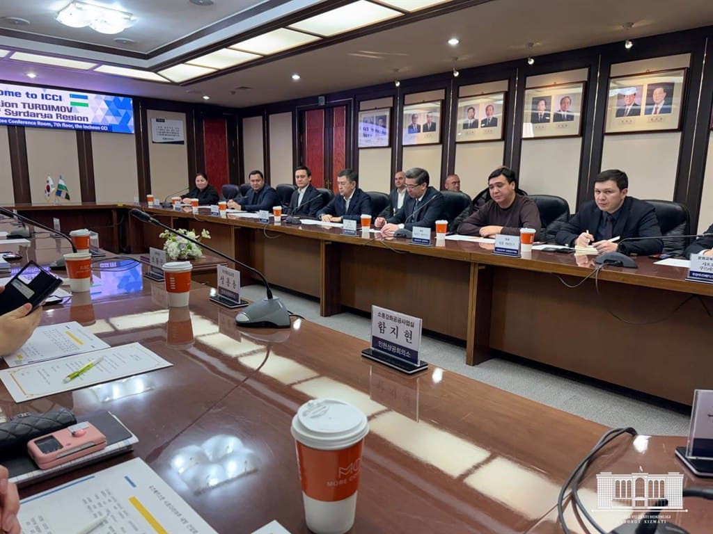 Делегация Сырдарьинской области в Республике Корея