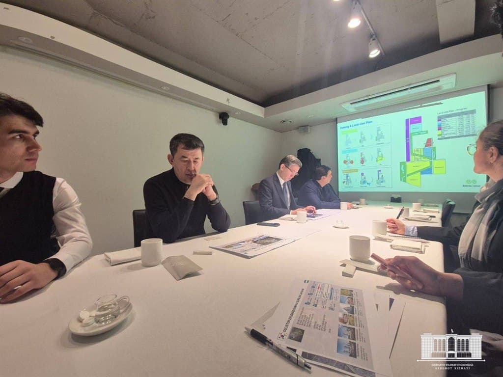 Делегация Сырдарьинской области в Республике Корея