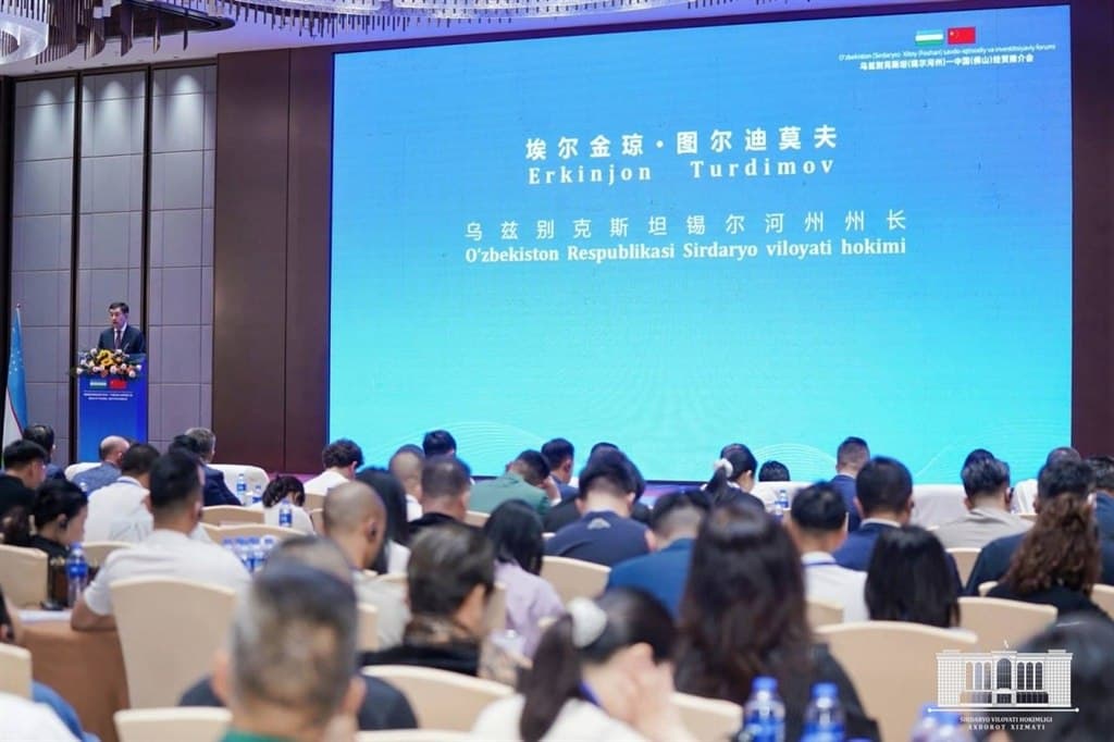 Sirdaryo — Foshan: amaliy hamkorlikka yangi qadam